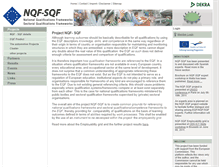 Tablet Screenshot of project-nqf-sqf.eu